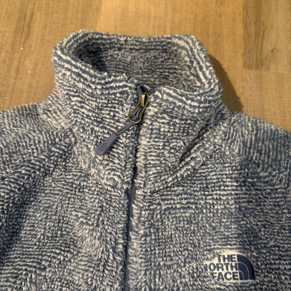 The North Face Blue Sherpa Soft Fleece Women’s Cabincore Adventure-Ready Jacket - Picture 10 of 12